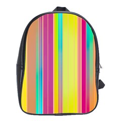 Background Colorful Abstract School Bag (xl) by Pakrebo