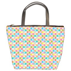 Seamless Pattern Background Abstract Bucket Bag by Pakrebo