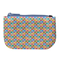 Seamless Pattern Background Abstract Large Coin Purse by Pakrebo