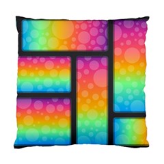 Background Colorful Abstract Standard Cushion Case (one Side) by Pakrebo