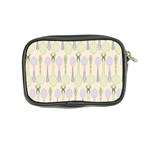 Spoon Pattern Illustrator Green Coin Purse Back