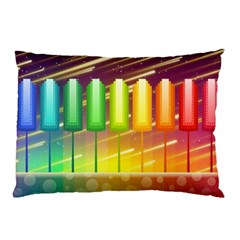 Abstract Landscape Background Pillow Case (Two Sides)