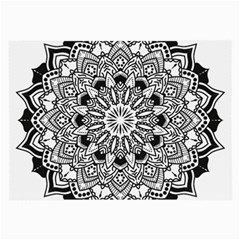 Mandala Spiritual Texture Large Glasses Cloth (2 Sides)