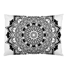 Mandala Spiritual Texture Pillow Case by Pakrebo