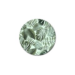 Medellin Leaves Tropical Jungle Golf Ball Marker (10 Pack) by Pakrebo