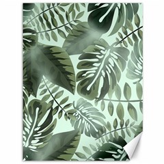 Medellin Leaves Tropical Jungle Canvas 36  X 48  by Pakrebo