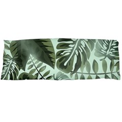 Medellin Leaves Tropical Jungle Body Pillow Case (dakimakura) by Pakrebo