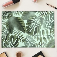 Medellin Leaves Tropical Jungle Cosmetic Bag (xxl) by Pakrebo