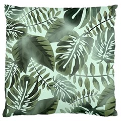 Medellin Leaves Tropical Jungle Standard Flano Cushion Case (one Side) by Pakrebo