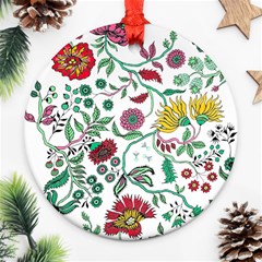 Flowers Garden Tropical Plant Ornament (round) by Pakrebo