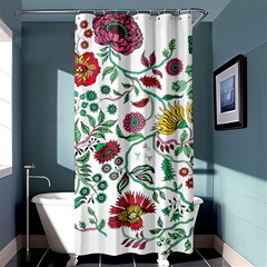 Flowers Garden Tropical Plant Shower Curtain 36  X 72  (stall)  by Pakrebo