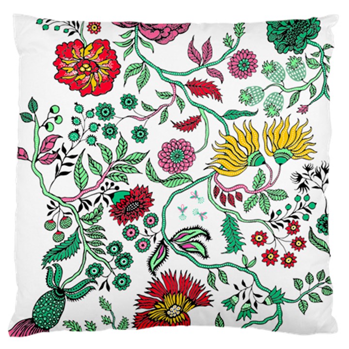 Flowers Garden Tropical Plant Large Cushion Case (Two Sides)