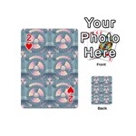 Seamless Pattern Seamless Design Playing Cards 54 Designs (Mini) Front - Heart2