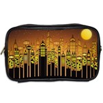 Buildings Skyscrapers City Toiletries Bag (Two Sides) Back