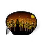 Buildings Skyscrapers City Accessory Pouch (Small) Back