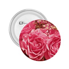 Roses Noble Roses Romantic Pink 2 25  Buttons by Pakrebo