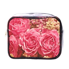 Roses Noble Roses Romantic Pink Mini Toiletries Bag (one Side) by Pakrebo