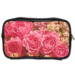 Roses Noble Roses Romantic Pink Toiletries Bag (two Sides) by Pakrebo