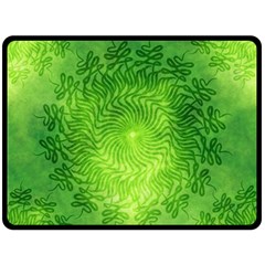 Pagan Mandala Seamless Tileable Double Sided Fleece Blanket (large)  by Pakrebo