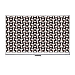 Coffee Beans Pattern Illustrator Business Card Holder by Pakrebo