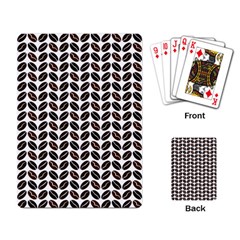 Coffee Beans Pattern Illustrator Playing Cards Single Design (rectangle) by Pakrebo