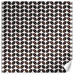 Coffee Beans Pattern Illustrator Canvas 20  X 20  by Pakrebo