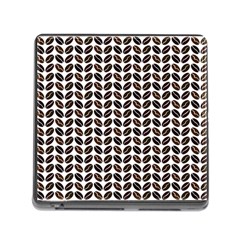 Coffee Beans Pattern Illustrator Memory Card Reader (square 5 Slot) by Pakrebo