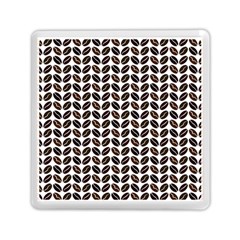 Coffee Beans Pattern Illustrator Memory Card Reader (square) by Pakrebo