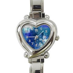 Wonderful Elegant Floral Design Heart Italian Charm Watch by FantasyWorld7