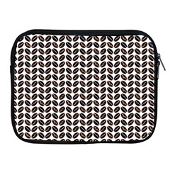 Coffee Beans Pattern Illustrator Apple Ipad 2/3/4 Zipper Cases by Pakrebo