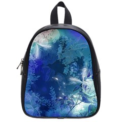 Wonderful Elegant Floral Design School Bag (small) by FantasyWorld7