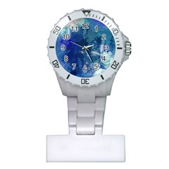 Wonderful Elegant Floral Design Plastic Nurses Watch by FantasyWorld7