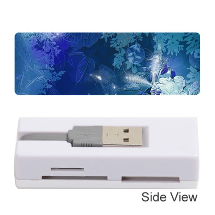 Wonderful Elegant Floral Design Memory Card Reader (Stick)