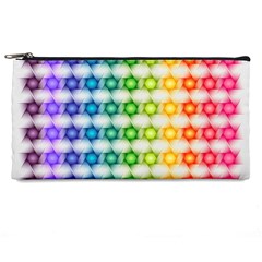 Background Colorful Geometric Pencil Cases by Pakrebo