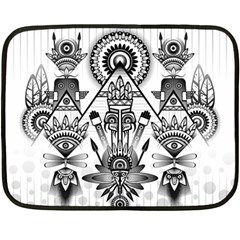 Ancient Parade Ancient Civilization Fleece Blanket (mini) by Pakrebo