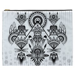 Ancient Parade Ancient Civilization Cosmetic Bag (xxxl) by Pakrebo