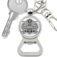 Forest Patrol Tribal Abstract Bottle Opener Key Chain by Pakrebo