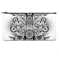 Forest Patrol Tribal Abstract Pencil Cases by Pakrebo