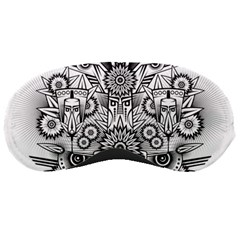 Forest Patrol Tribal Abstract Sleeping Mask