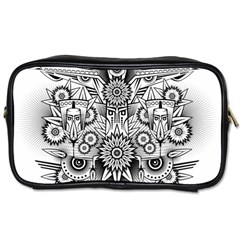 Forest Patrol Tribal Abstract Toiletries Bag (two Sides) by Pakrebo