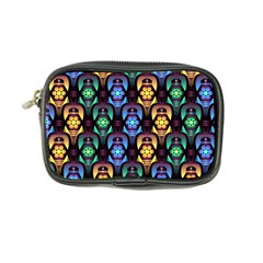 Pattern Background Bright Blue Coin Purse