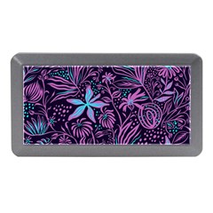 Stamping Pattern Leaves Drawing Memory Card Reader (mini) by Pakrebo