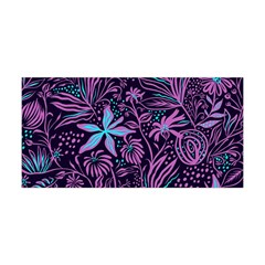 Stamping Pattern Leaves Drawing Yoga Headband by Pakrebo