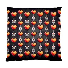 Love Heart Background Standard Cushion Case (one Side) by Pakrebo