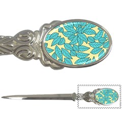 Leaves Dried Leaves Stamping Letter Opener by Pakrebo