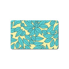 Leaves Dried Leaves Stamping Magnet (name Card) by Pakrebo