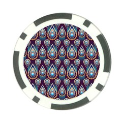 Illustrations Seamless Pattern Pattern Poker Chip Card Guard