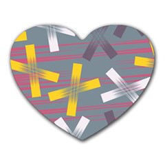 Background Abstract Non Seamless Heart Mousepads by Pakrebo