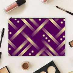 Background Non Seamless Pattern Cosmetic Bag (large) by Pakrebo