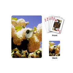 Yellow Snowball Branch Playing Cards Single Design (mini) by okhismakingart